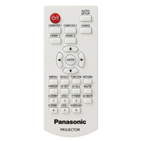 remote control projector panasonic pt-vx610