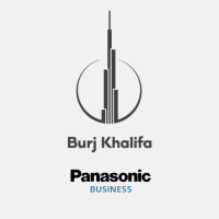 ویدئو مپینگ روی آب پاناسونیک در برج خلیفه دبی
